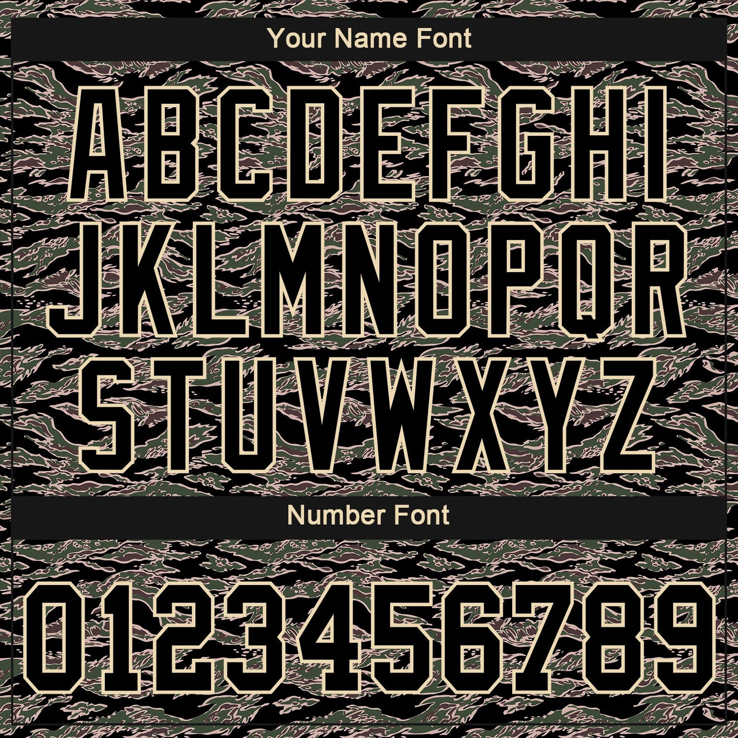 Custom Camo Black-Cream Authentic Salute To Service Baseball Jersey view 5