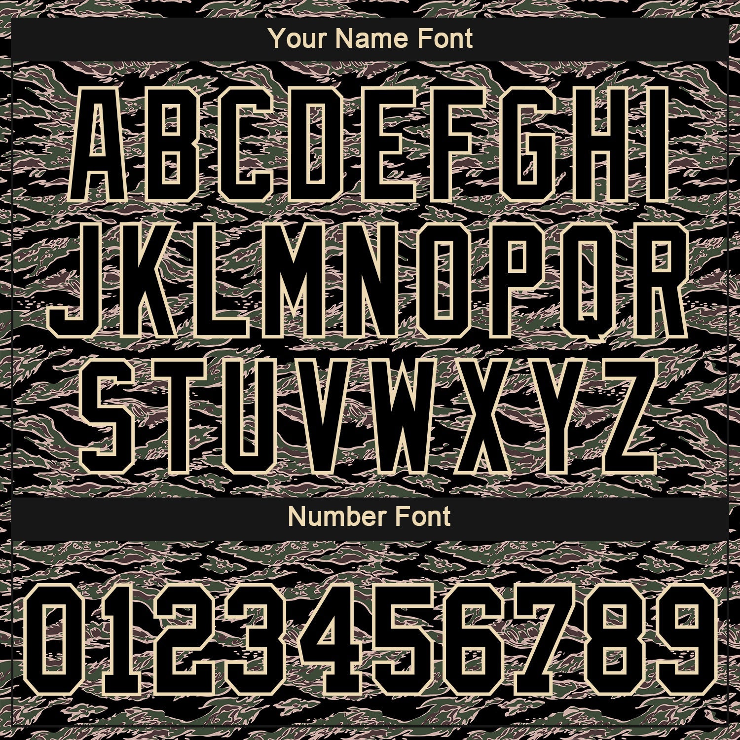 Custom Camo Black-Cream Authentic Salute To Service Baseball Jersey view 5