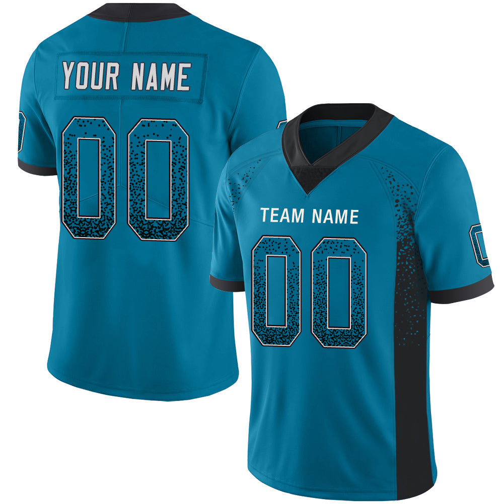 Custom C.Panther Stitched American Football Jerseys Personalize Birthday Gifts Blue Jersey - Main View
