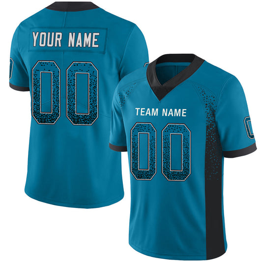 Custom C.Panther Stitched American Football Jerseys Personalize Birthday Gifts Blue Jersey - Main View