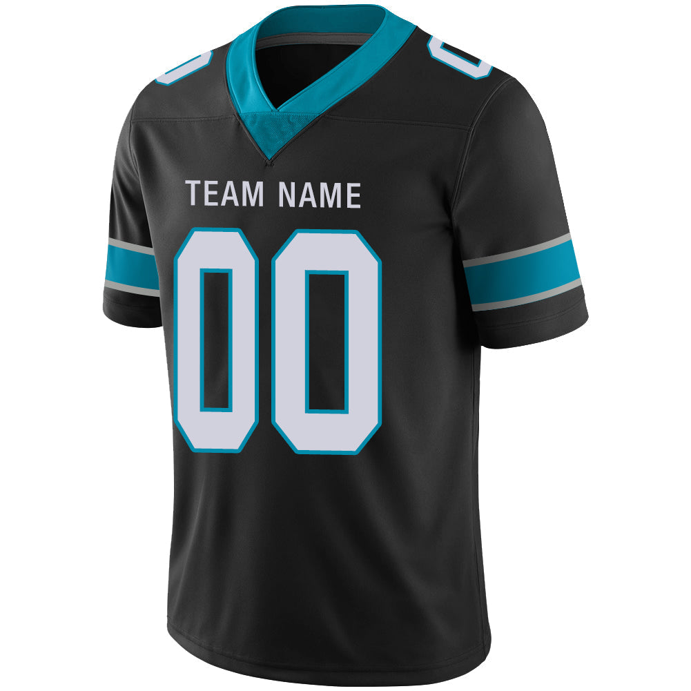 Custom C.Panther Stitched American Football Jerseys Personalize Birthday Gifts Black Jersey view 4