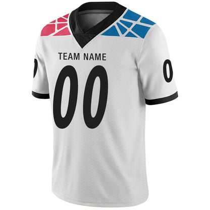 Custom C.Panther Stitched American Football Jerseys Personalize Birthday Gifts White Jersey view 4