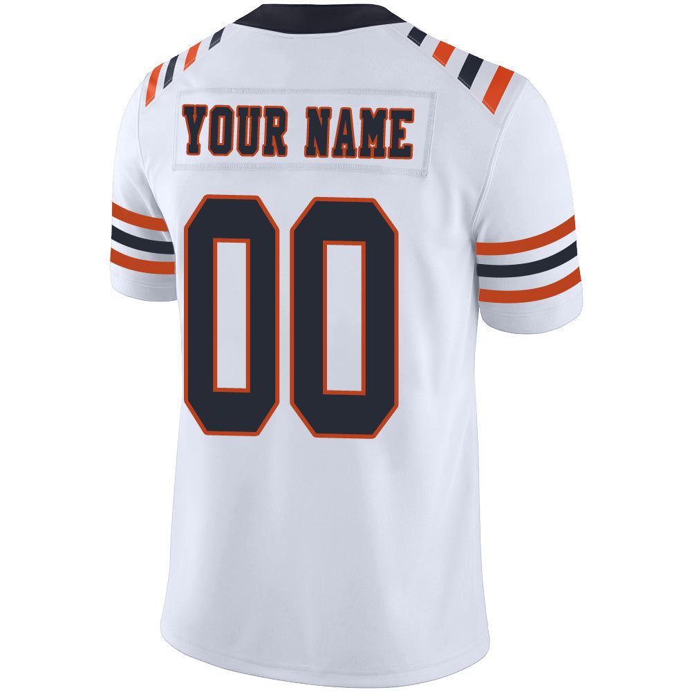 Custom C.Bear Stitched American Football Jerseys Personalize Birthday Gifts White Jersey view 3