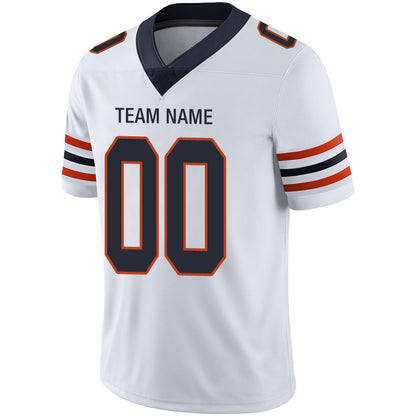 Custom C.Bear Stitched American Football Jerseys Personalize Birthday Gifts White Jersey view 4