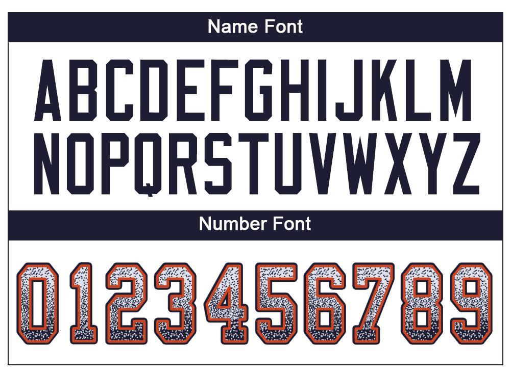 Custom White Navy-Orange Drift Fashion Football Jersey view 4
