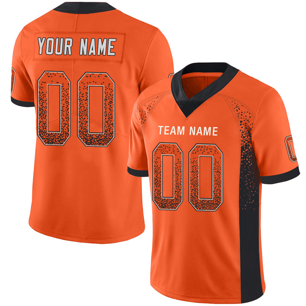 Custom C.Bengal  Stitched American Football Jerseys Personalize Birthday Gifts Orange Jersey - Main View