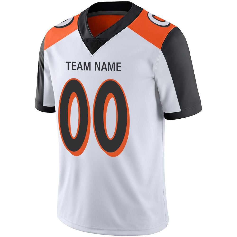 Custom C.Bengal Stitched American Football Jerseys Personalize Birthday Gifts White Jersey view 4