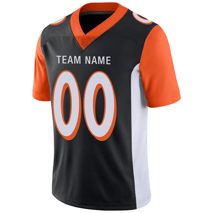 Custom C.Bengal Stitched American Football Jerseys Personalize Birthday Gifts Black Jersey view 4