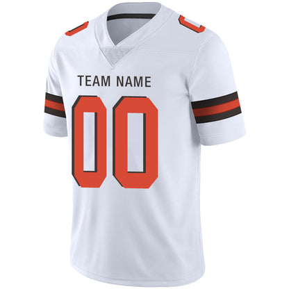Custom C.Brown Stitched American Jerseys Personalize Birthday Gifts White Football Jerseys view 4