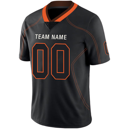 Custom C.Brown Stitched American Football Jerseys Personalize Birthday Gifts Black Jersey view 4
