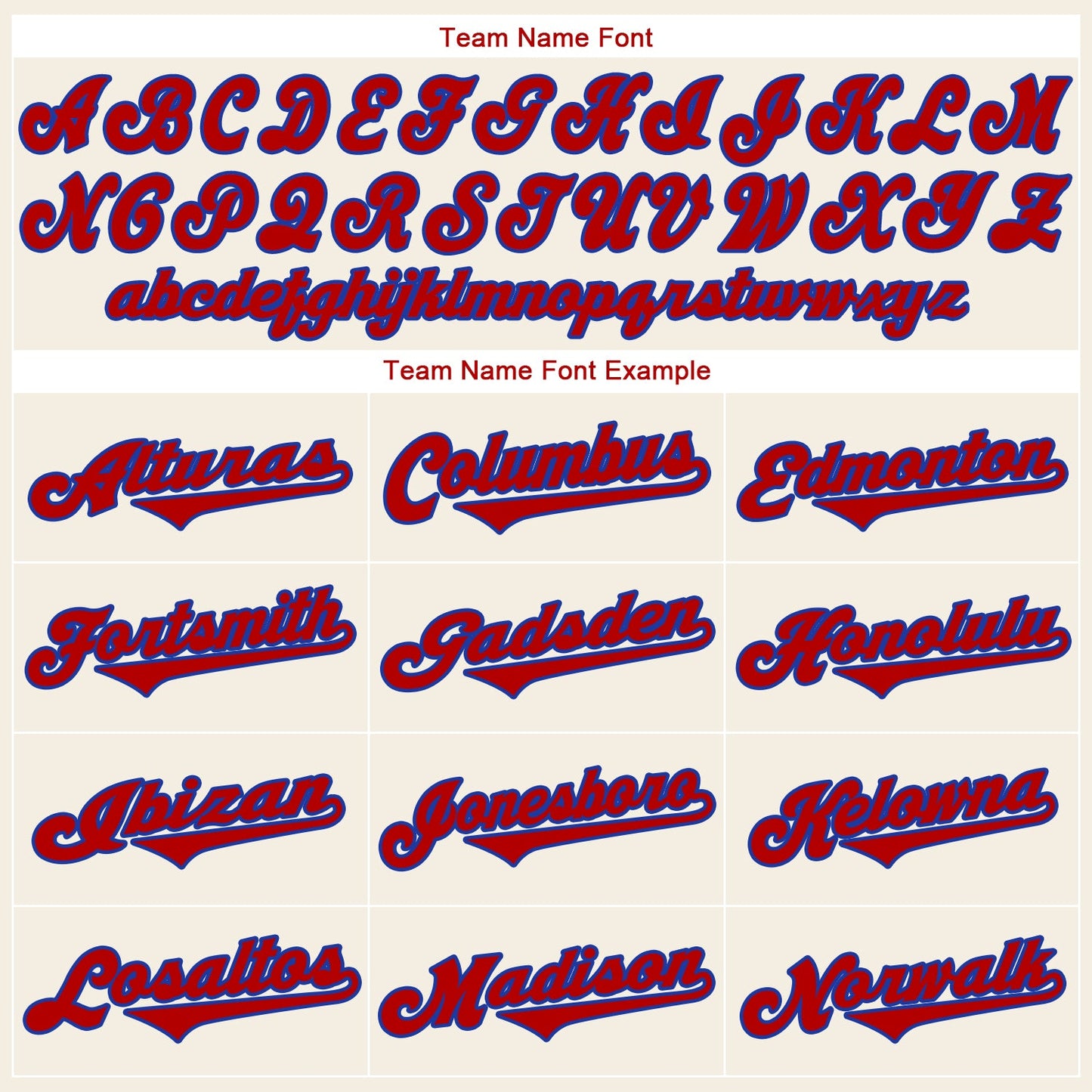 Custom Cream Red-Royal Authentic Baseball Jersey view 5