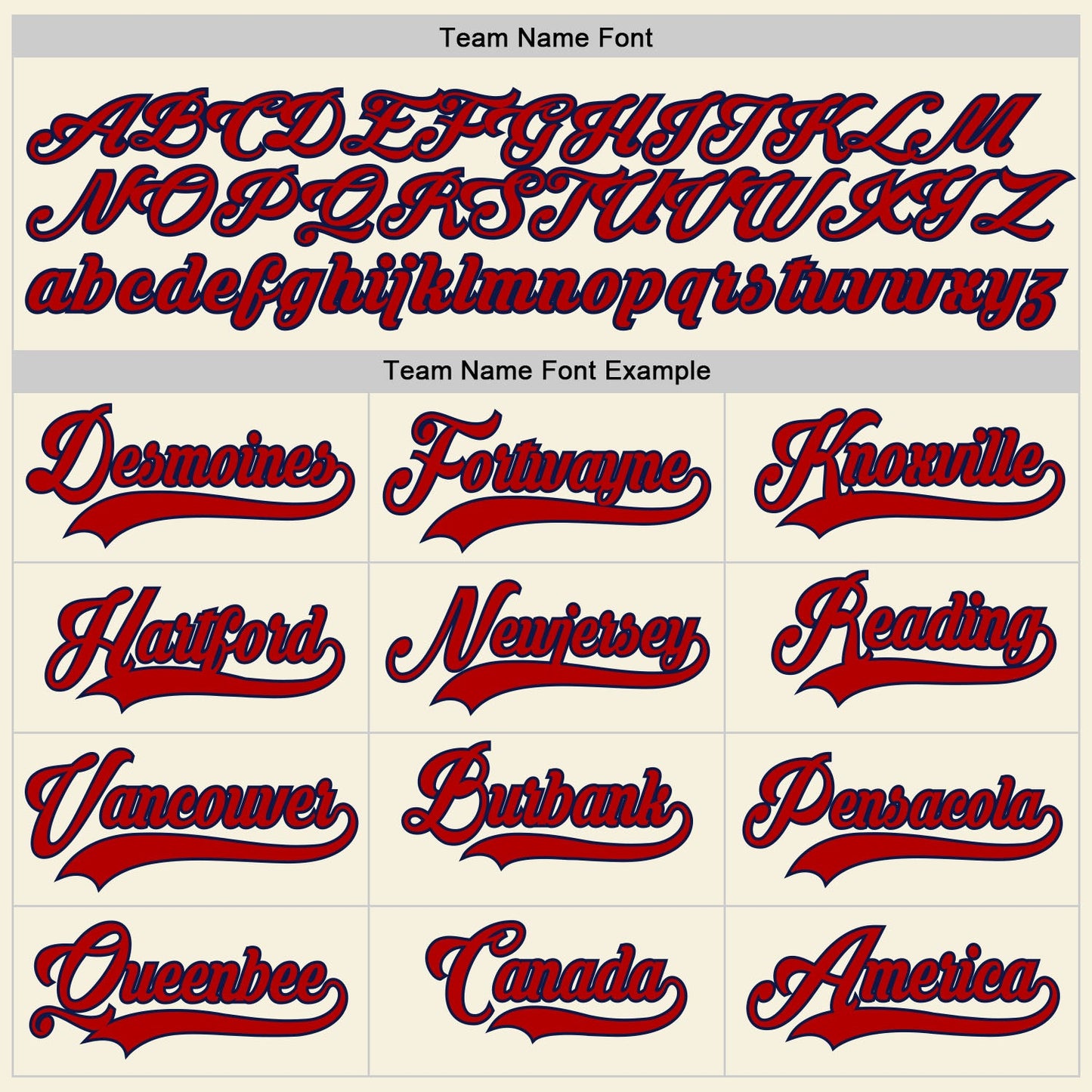 Custom Cream Red-Navy Authentic Baseball Jersey view 4