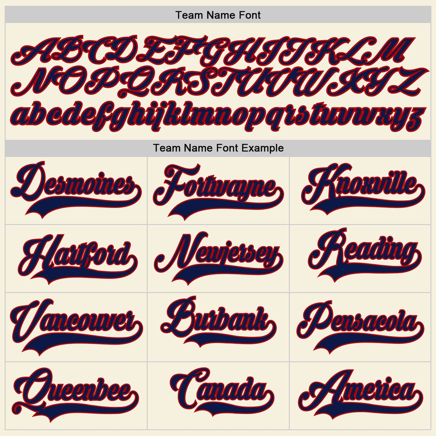 Custom Cream Navy Pinstripe Navy-Red Authentic Baseball Jersey view 4