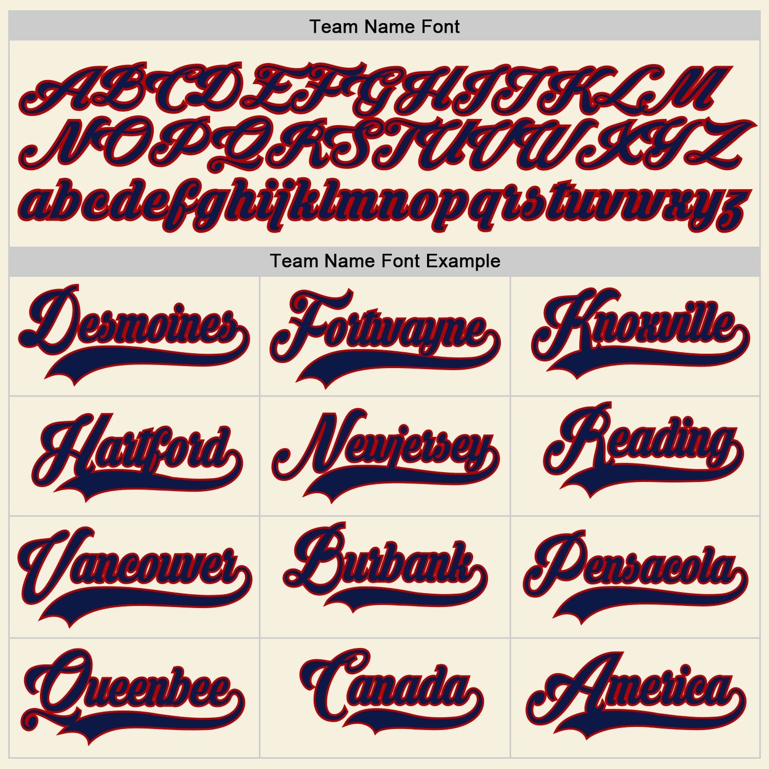 Custom Cream Navy Pinstripe Navy-Red Authentic Baseball Jersey view 4