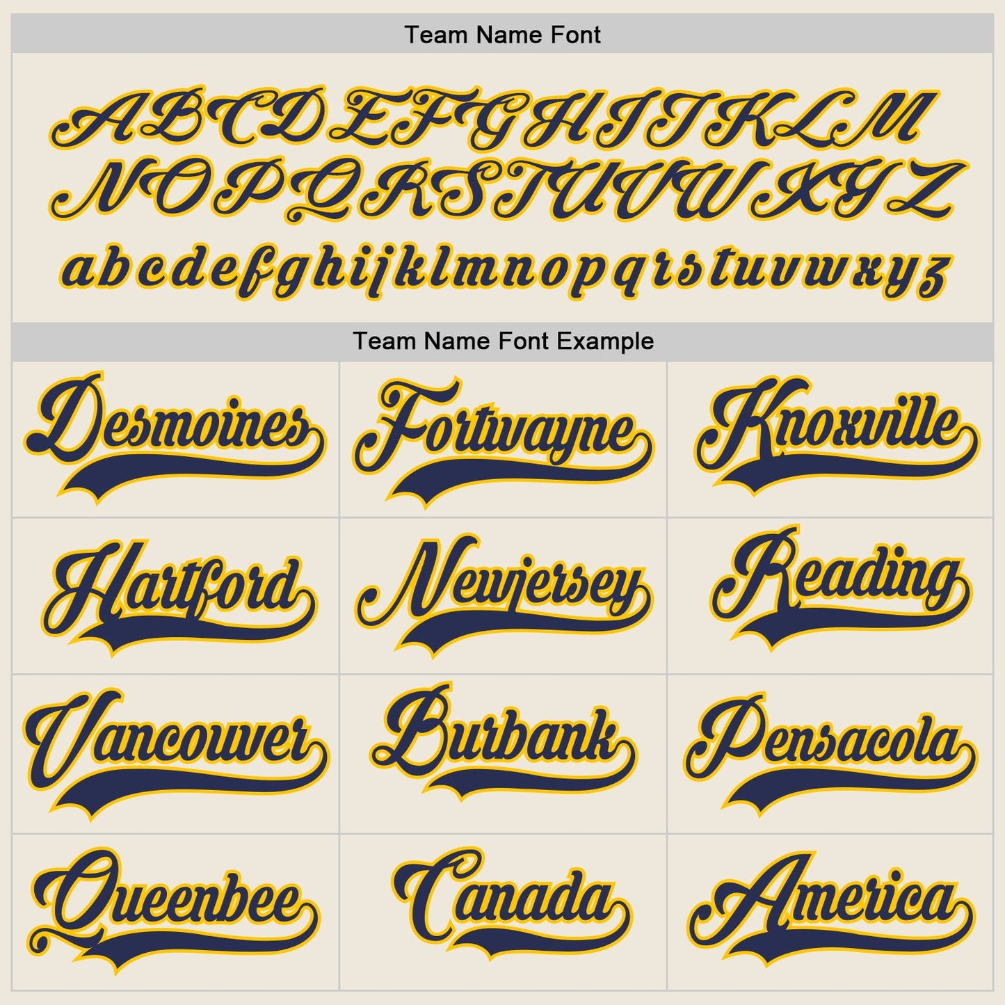 Custom Cream Navy-Gold Hockey Jersey view 4