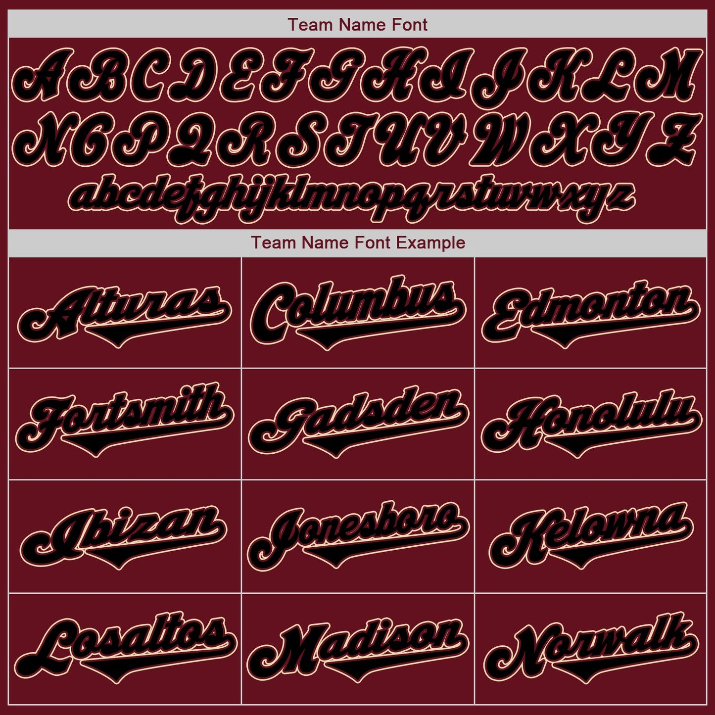 Custom Crimson Black-City Cream Authentic Baseball Jersey view 5