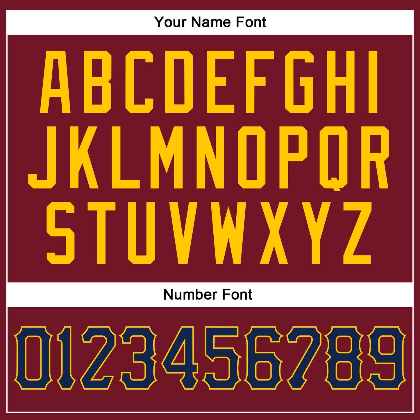 Custom Crimson Navy-Gold Authentic Baseball Jersey view 5