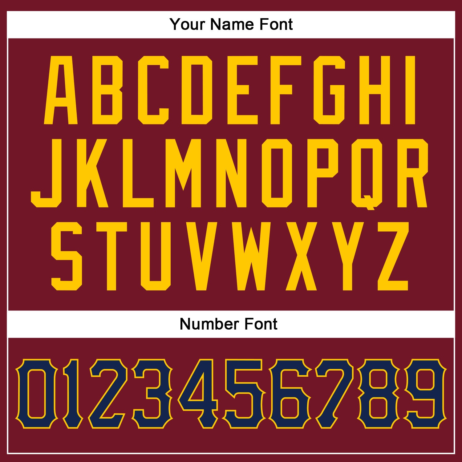 Custom Crimson Navy-Gold Authentic Baseball Jersey view 5