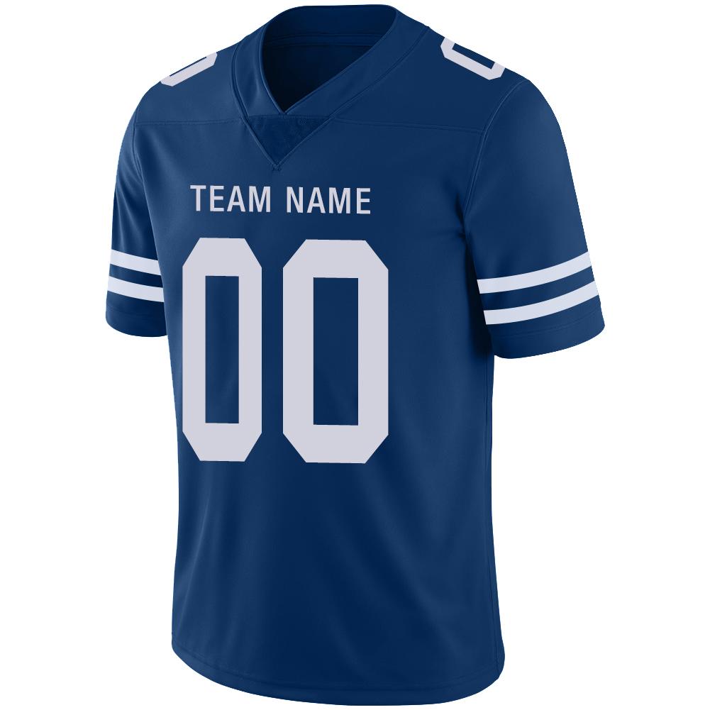 Custom D.Cowboys American Men's Youth And Women Stitched Blue Football Jerseys Personalize Birthday Gifts Jerseys view 4