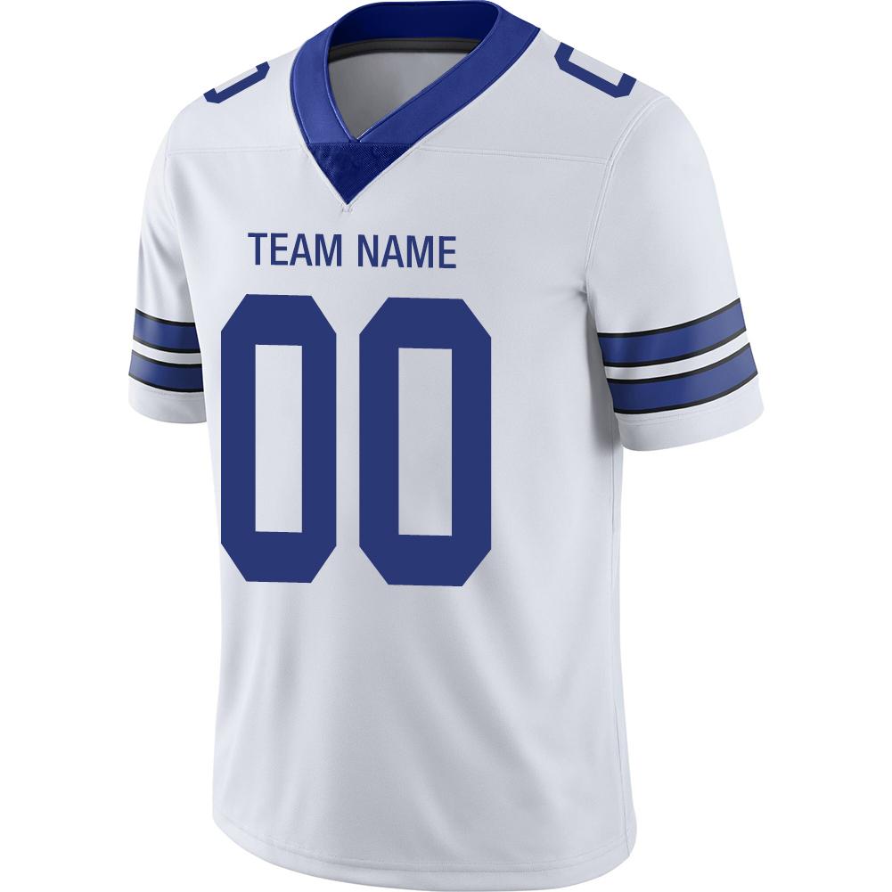 Custom D.Cowboys American Men's Youth And Women Stitched White Football Jerseys Personalize Birthday Gifts Jerseys view 4
