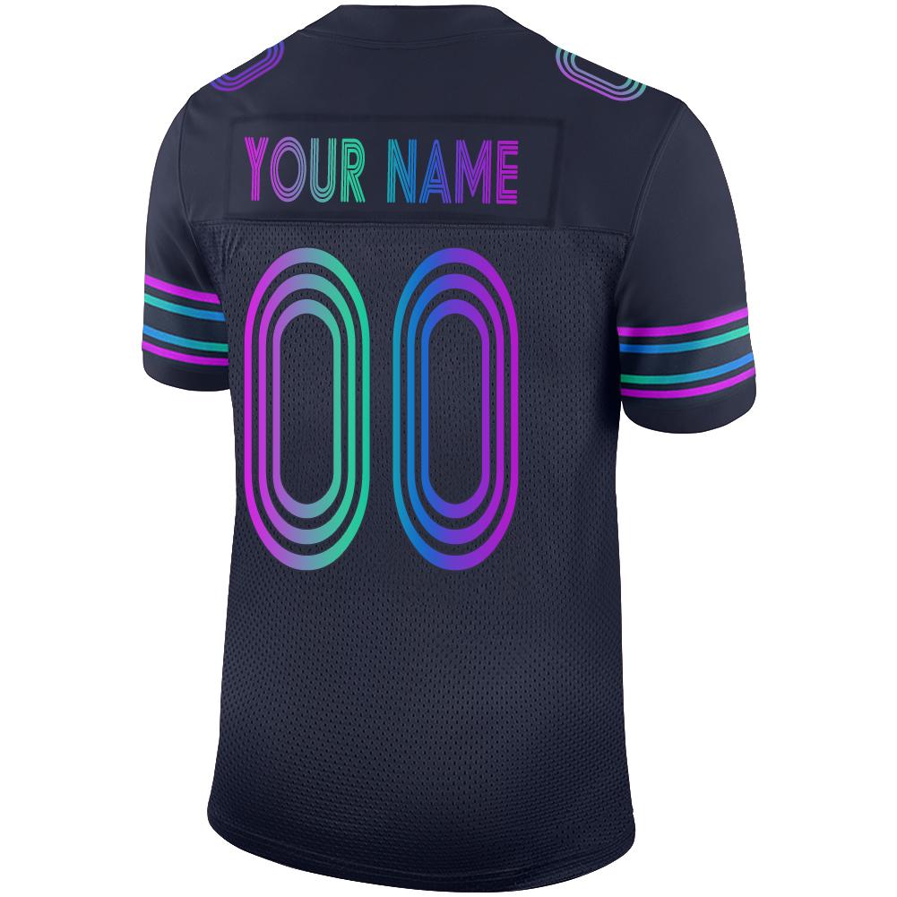 Custom D.Cowboys American Men's Youth And Women Stitched Navy Football Jerseys Personalize Birthday Gifts Jerseys view 3