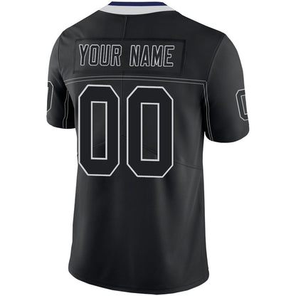 Custom D.Cowboys Stitched American Football Jerseys Personalize Birthday Gifts Black Jersey view 3