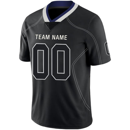 Custom D.Cowboys American Men's Youth And Women Stitched Black Football Jerseys Personalize Birthday Gifts Jerseys view 4