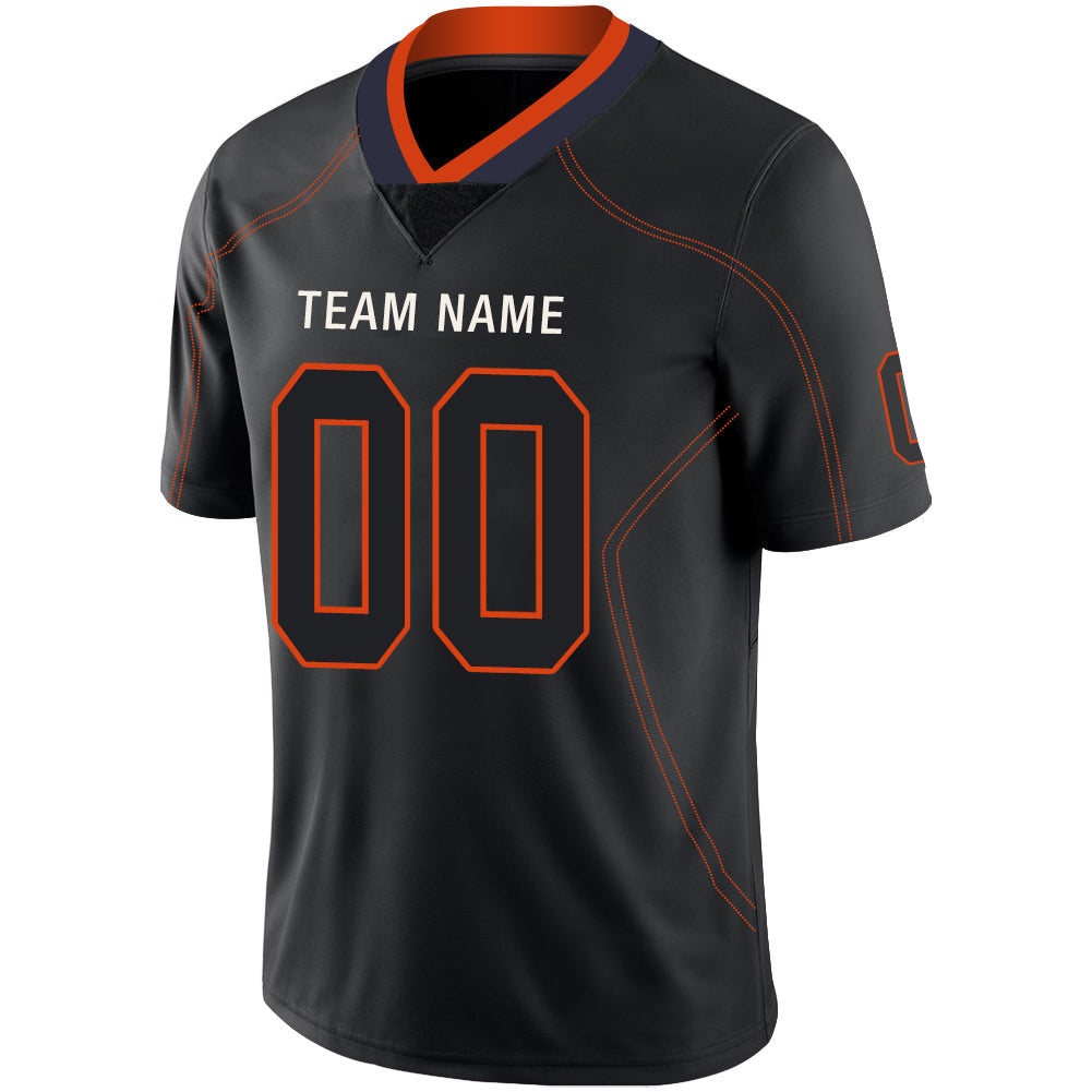 Custom D.Broncos Stitched American Football Jerseys Personalize Birthday Gifts Black Jersey view 4