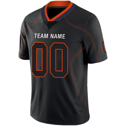Custom D.Broncos Stitched American Football Jerseys Personalize Birthday Gifts Black Jersey view 4