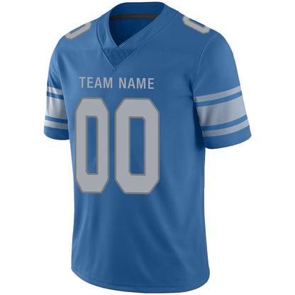 Custom D.Lions Stitched American Football Jerseys Personalize Birthday Gifts Blue Jersey view 4