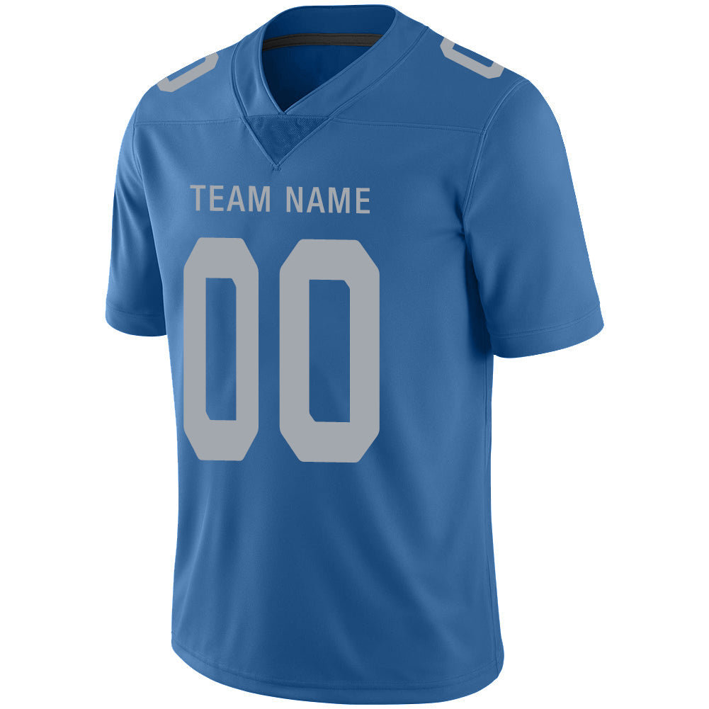 Custom D.Lions Stitched American Football Jerseys Personalize Birthday Gifts Blue Jersey view 4