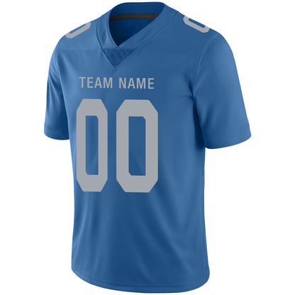 Custom D.Lions Stitched American Football Jerseys Personalize Birthday Gifts Blue Jersey view 4