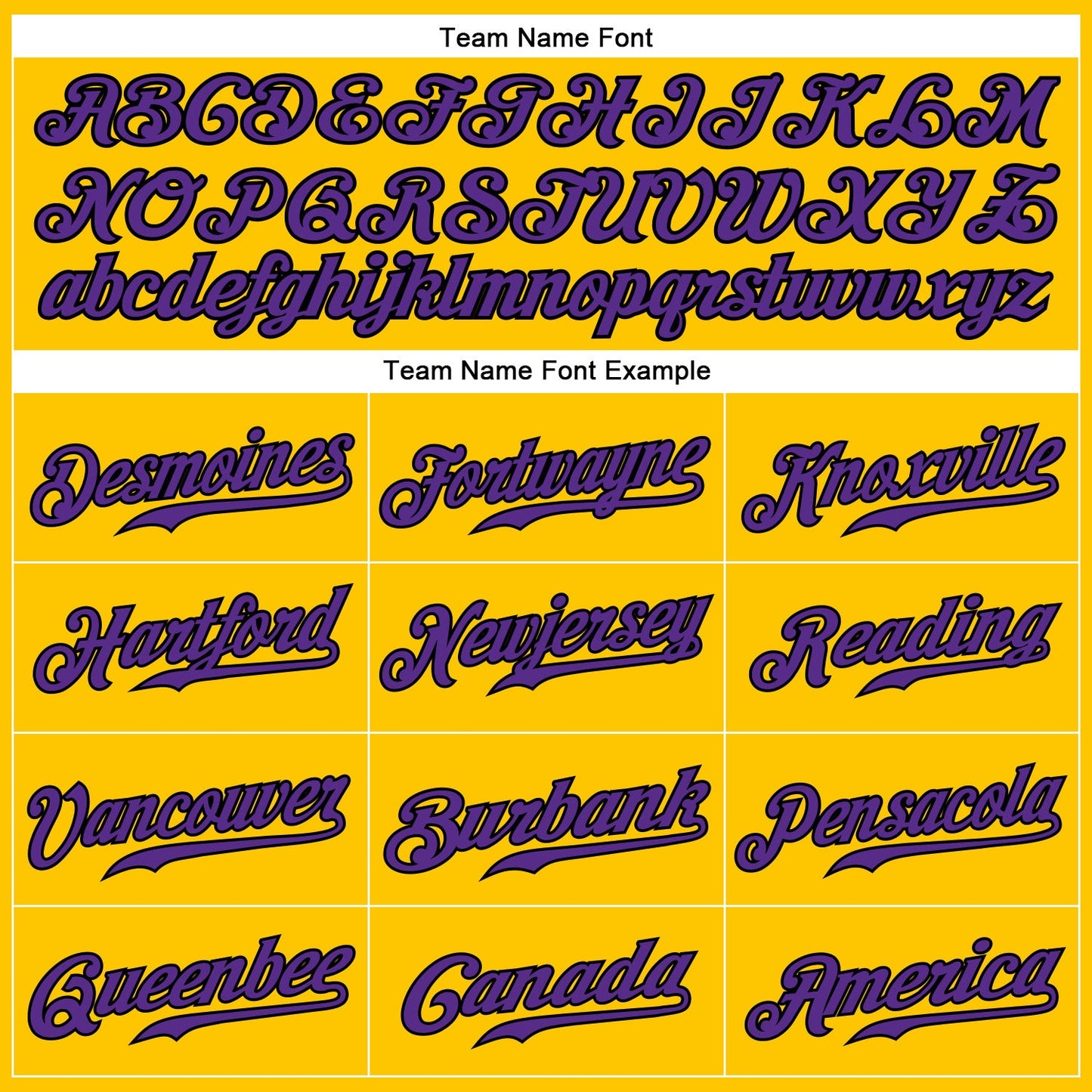 Custom Yellow Black Pinstripe Purple-Black Authentic Baseball Jersey view 4
