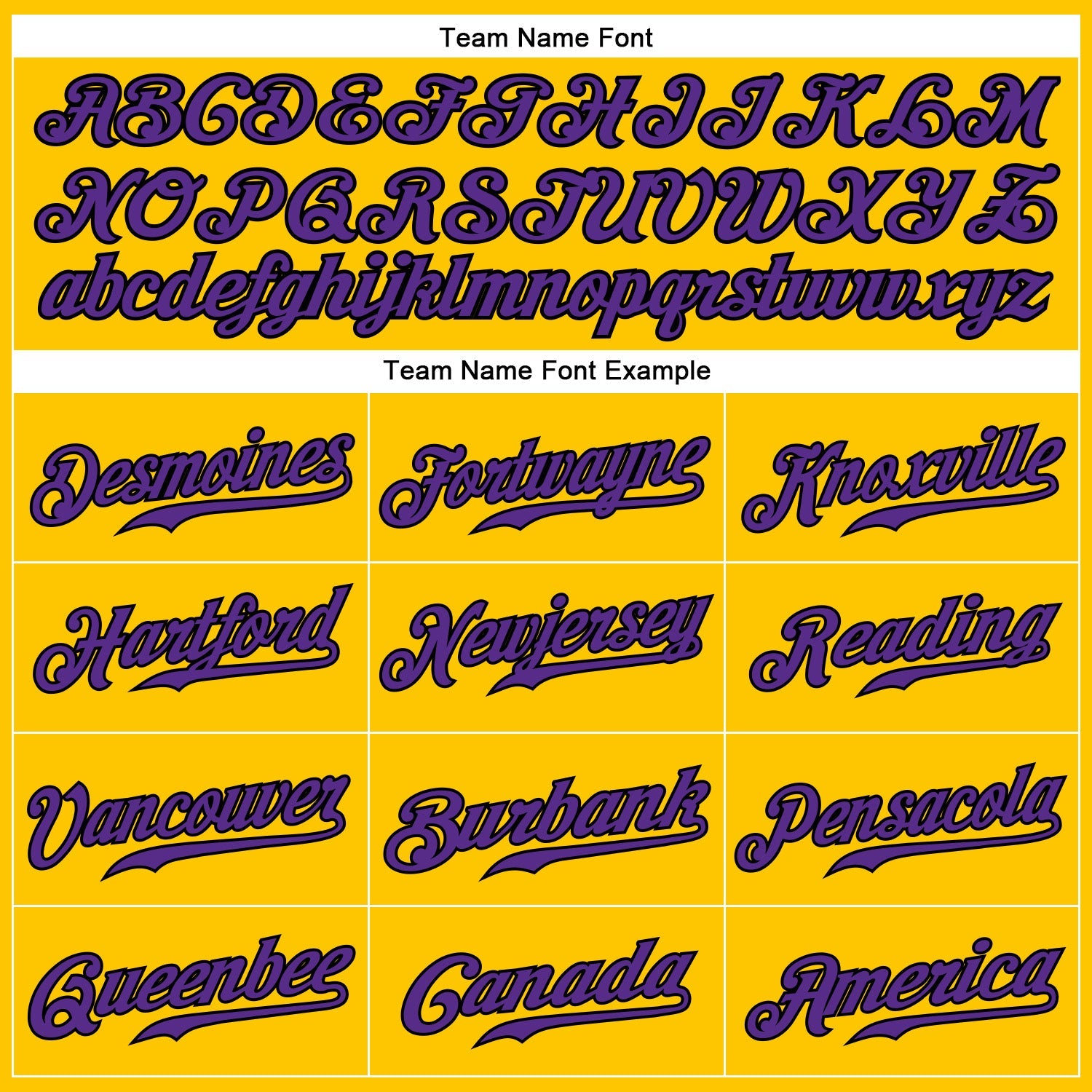 Custom Yellow Black Pinstripe Purple-Black Authentic Baseball Jersey view 4
