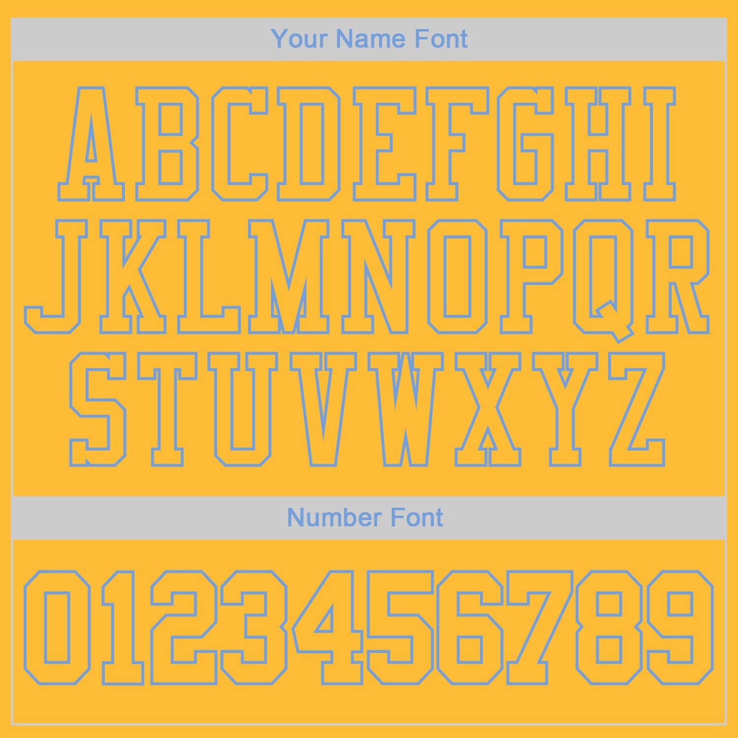Custom Stitched Gold Gold-Light Blue Sports Pullover Sweatshirt Hoodie view 4
