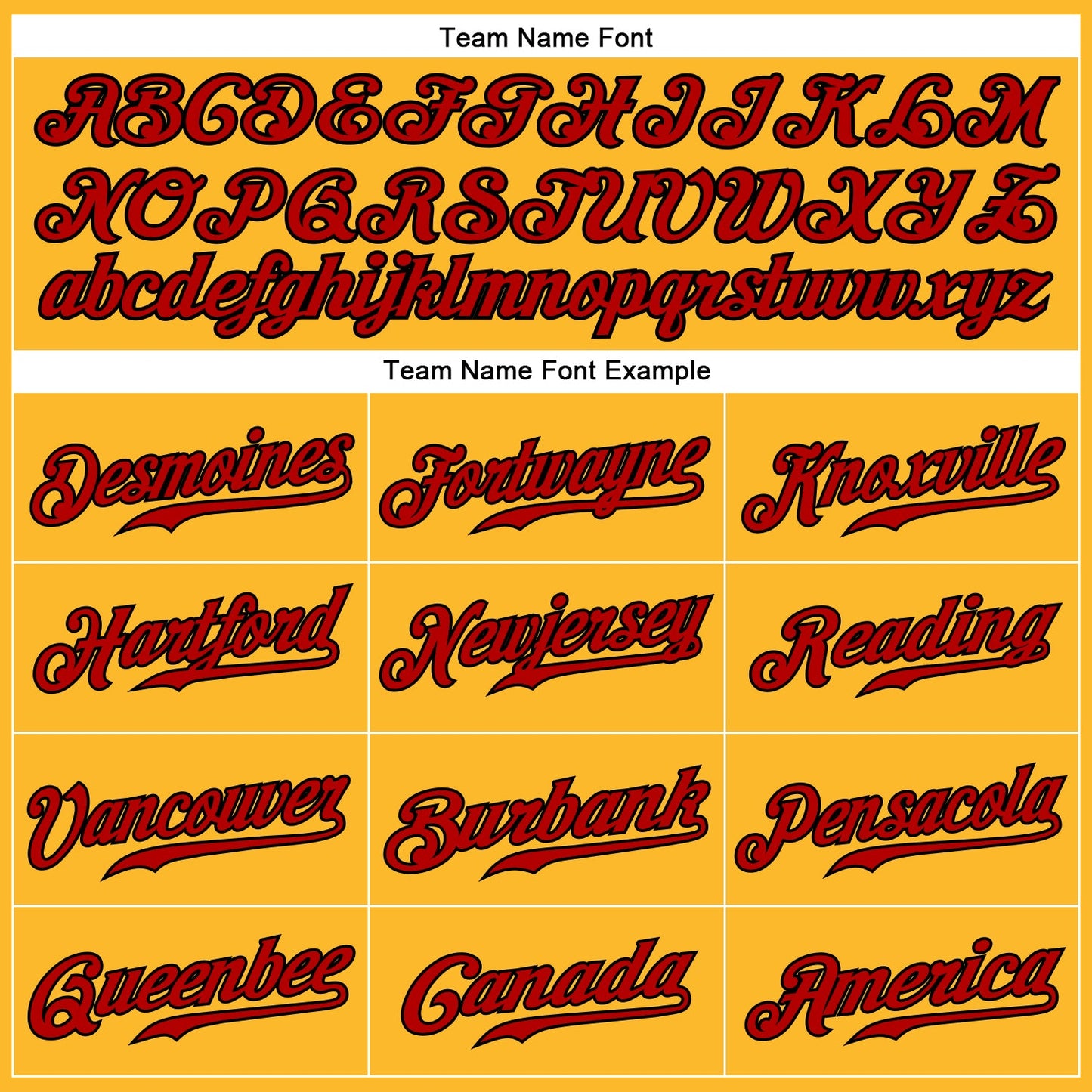 Custom Gold Red-Black Authentic Baseball Jersey view 4