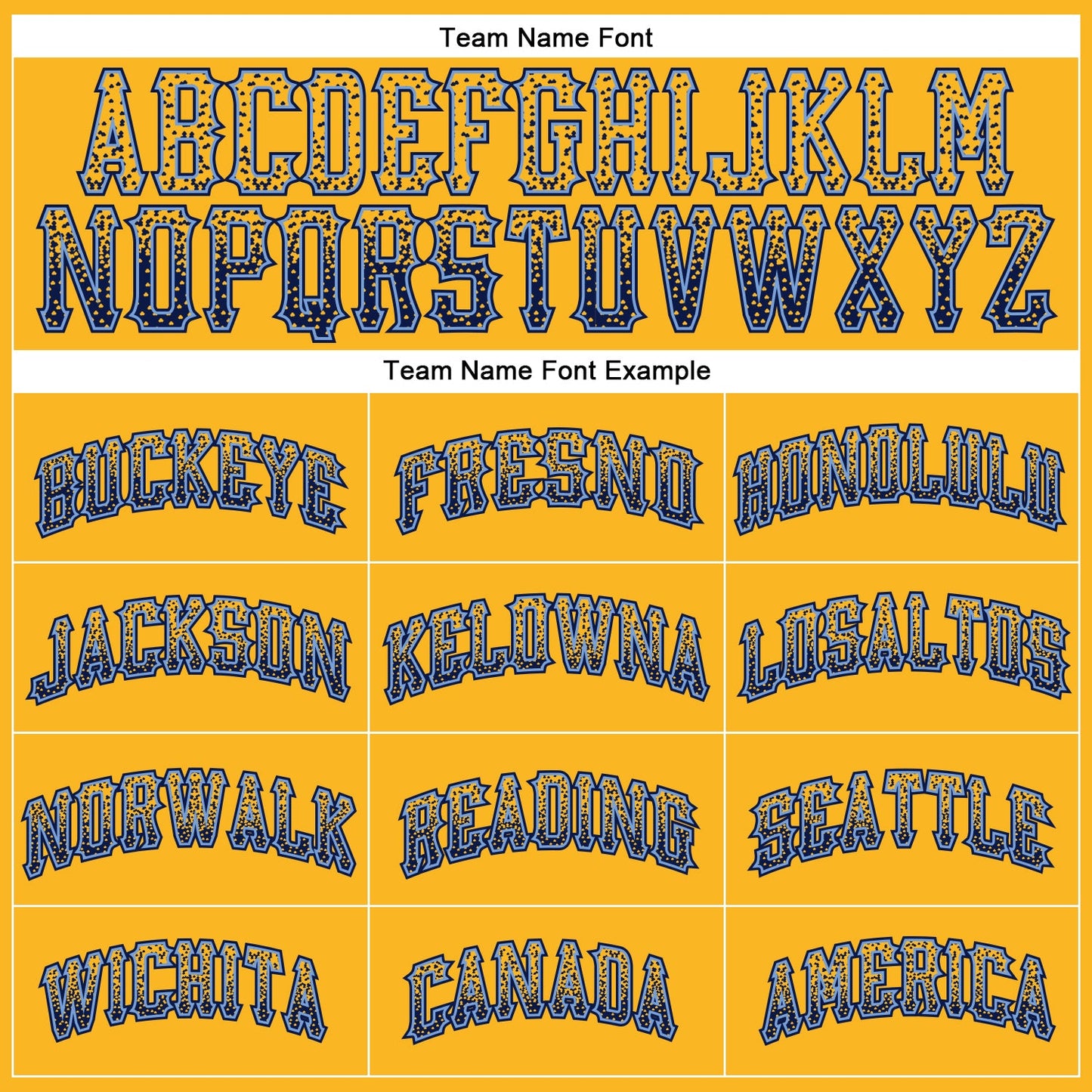 Custom Gold Navy-Light Blue Authentic Drift Fashion Baseball Jersey view 4