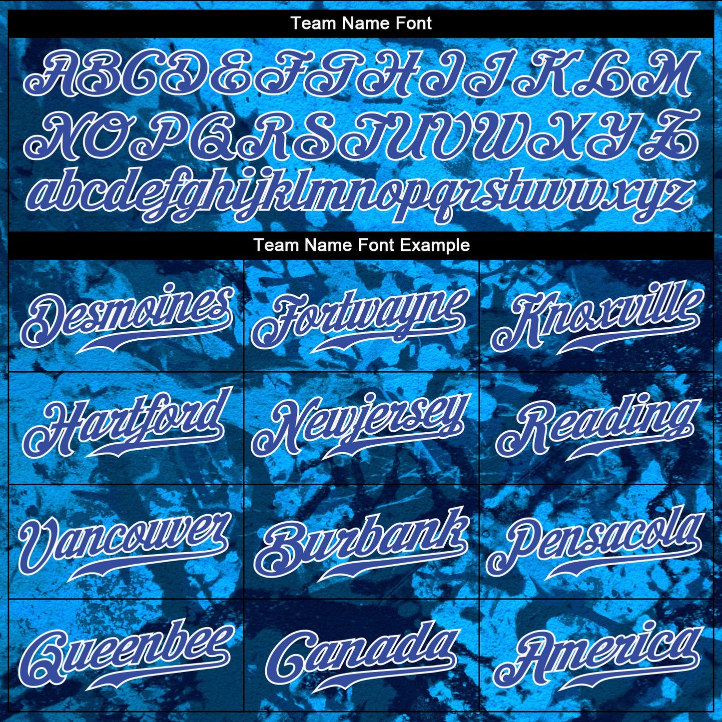 Custom Graffiti Pattern Royal-White 3D Authentic Baseball Jersey view 4