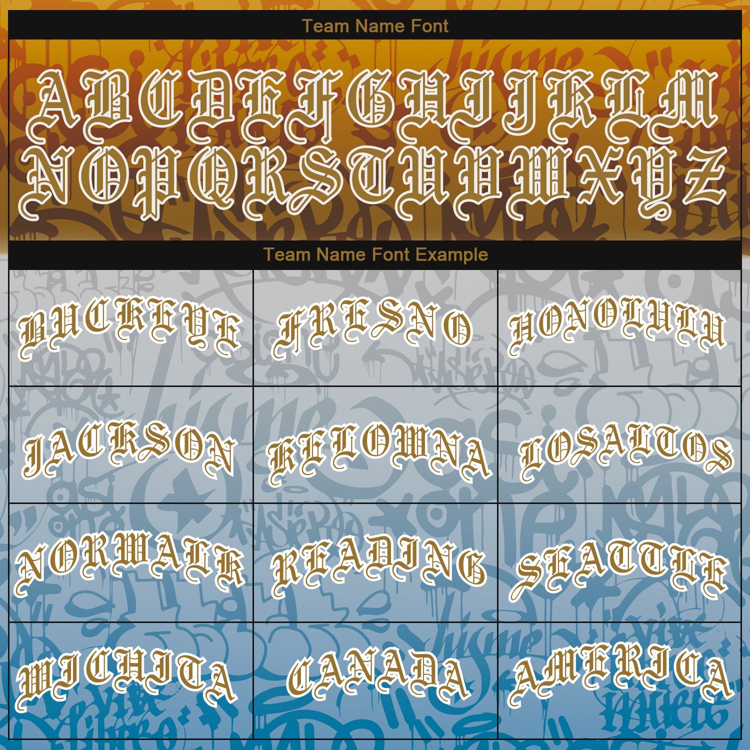 Custom Graffiti Pattern Gold-White 3D Chicano Authentic Baseball Jersey view 4