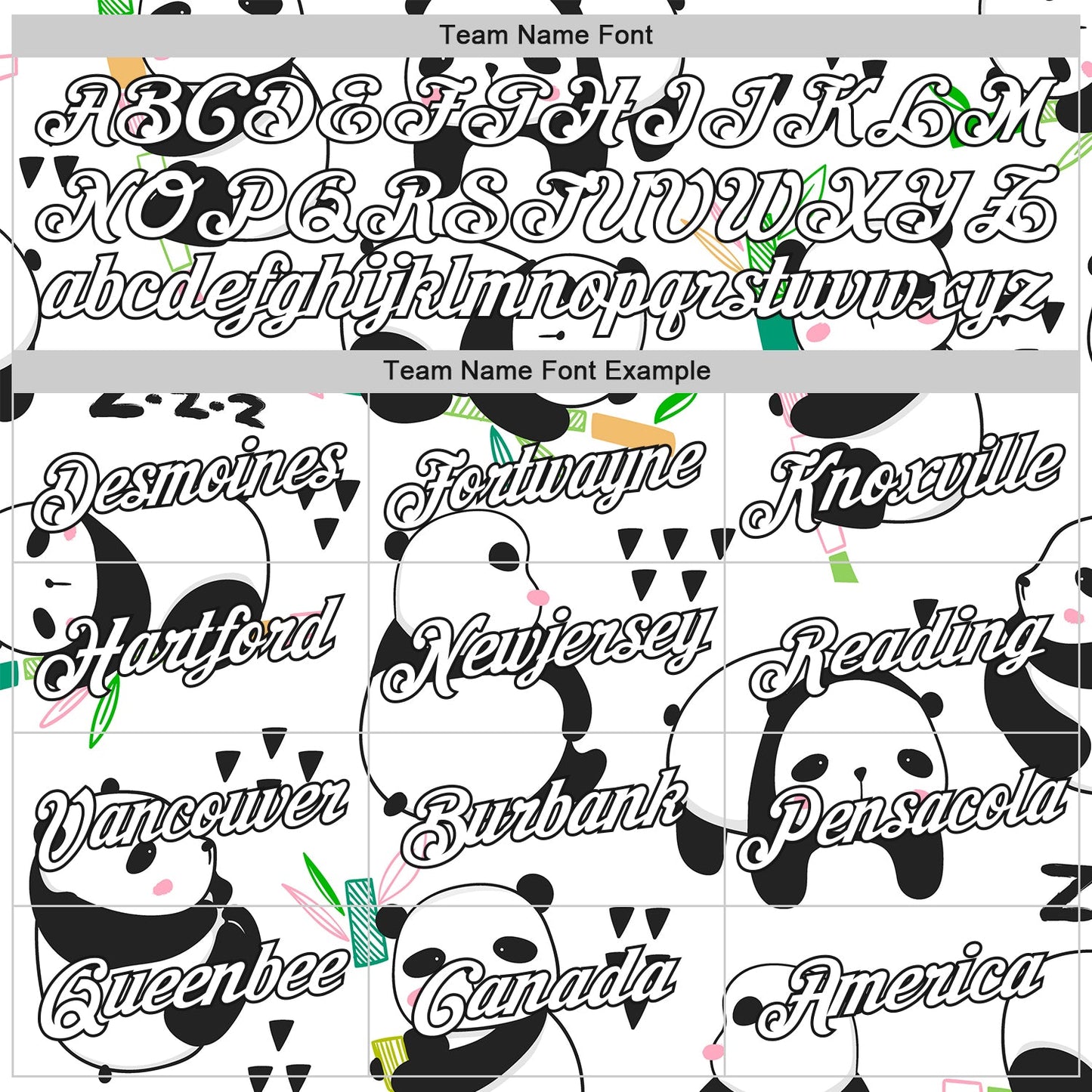 Custom Stitched Graffiti Pattern White-Black 3D Panda Sports Pullover Sweatshirt Hoodie view 5
