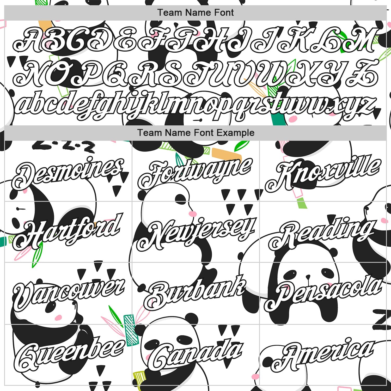 Custom Stitched Graffiti Pattern White-Black 3D Panda Sports Pullover Sweatshirt Hoodie view 5