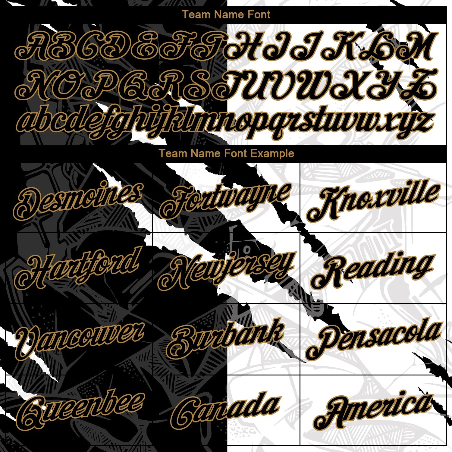 Custom Stitched Graffiti Pattern Black-Old Gold 3D Sports Pullover Sweatshirt Hoodie view 7