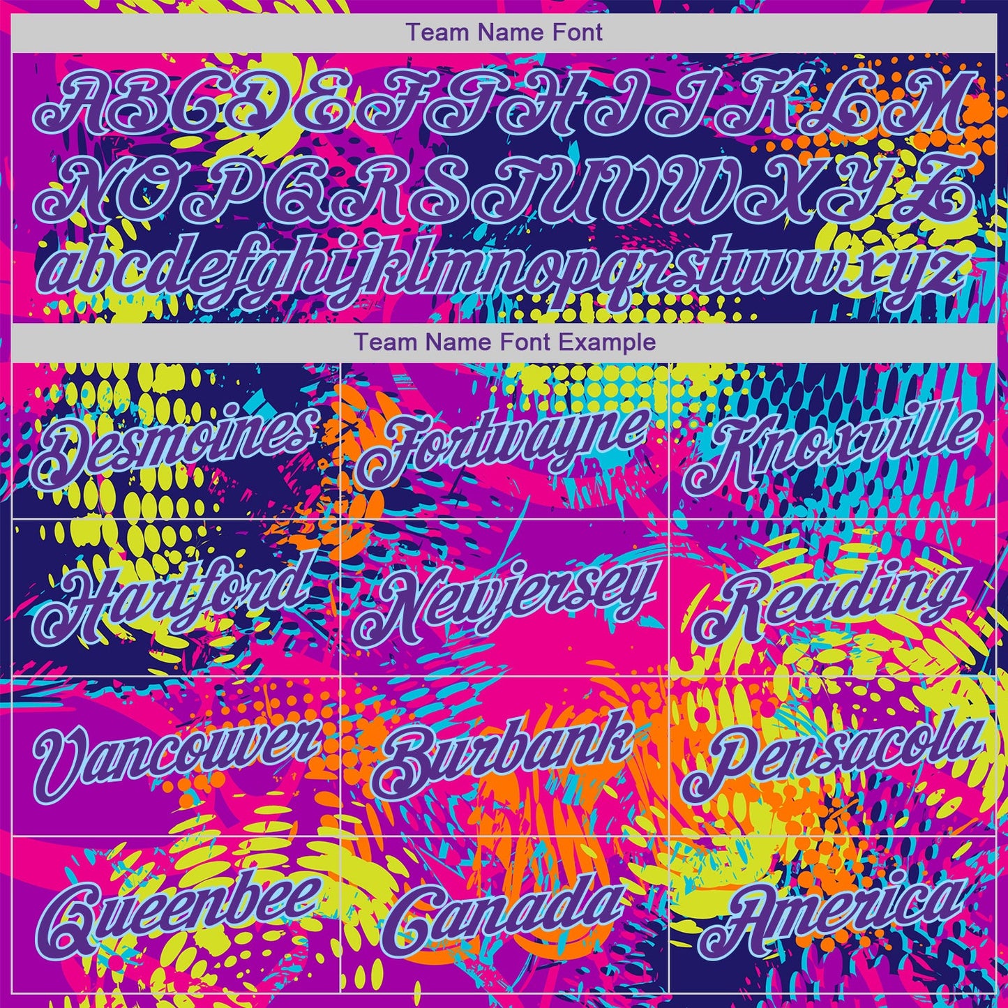 Custom Stitched Graffiti Pattern Purple-Light Blue 3D Sports Pullover Sweatshirt Hoodie view 5