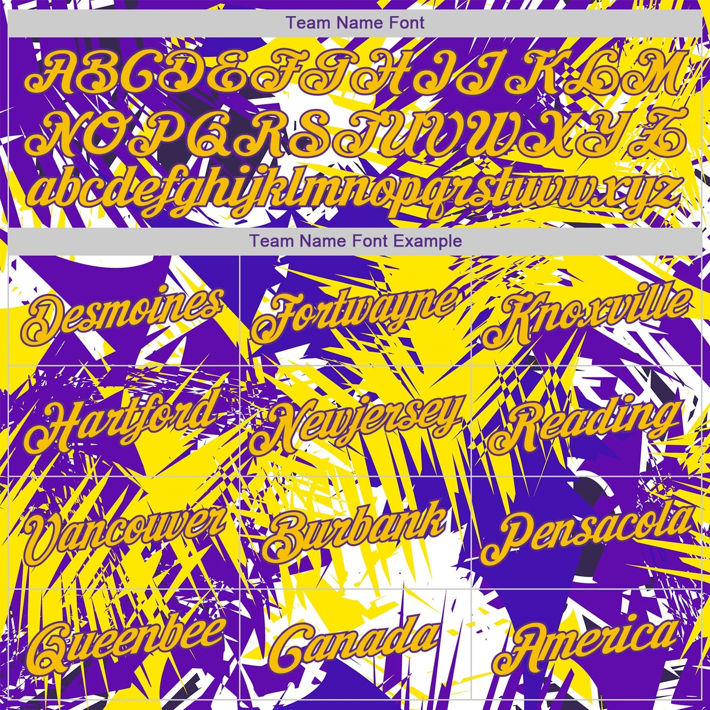 Custom Stitched Graffiti Pattern Purple-Gold 3D Sports Pullover Sweatshirt Hoodie view 5