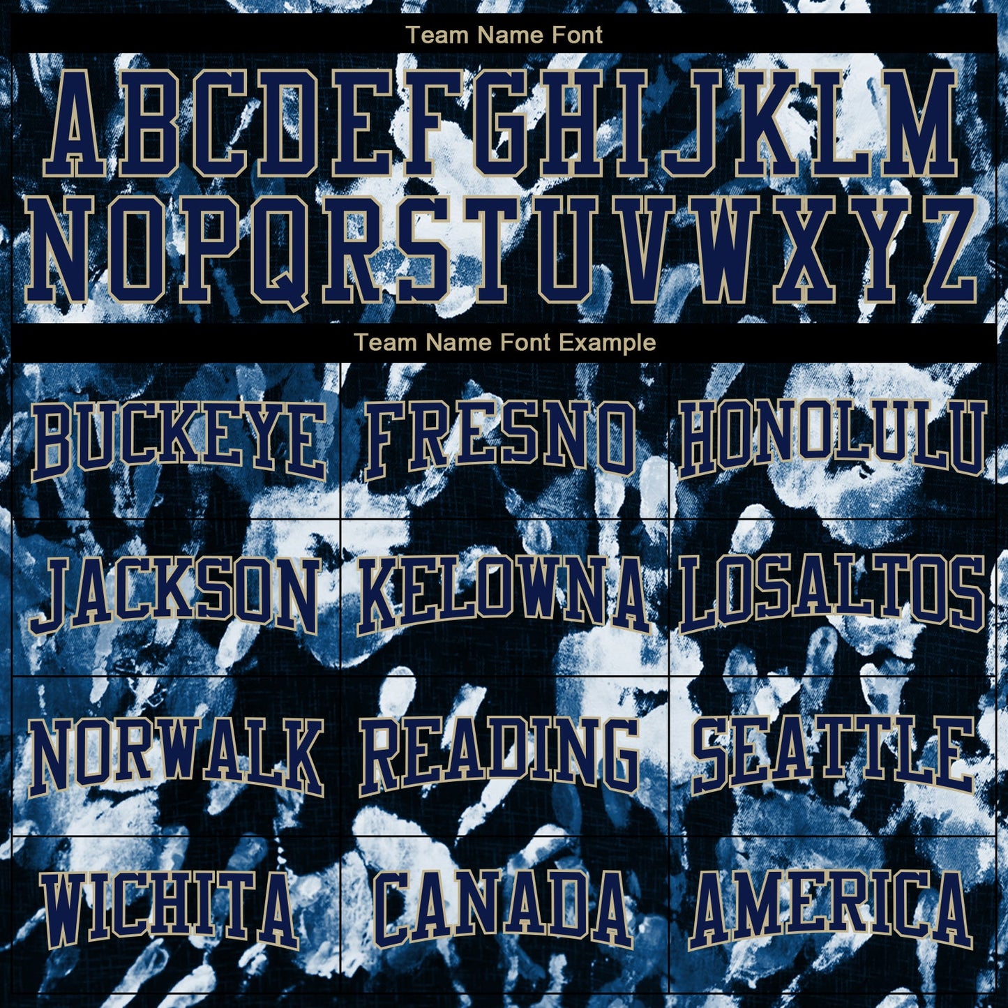 Custom Stitched Graffiti Pattern Navy-Vegas Gold 3D Sports Pullover Sweatshirt Hoodie view 3