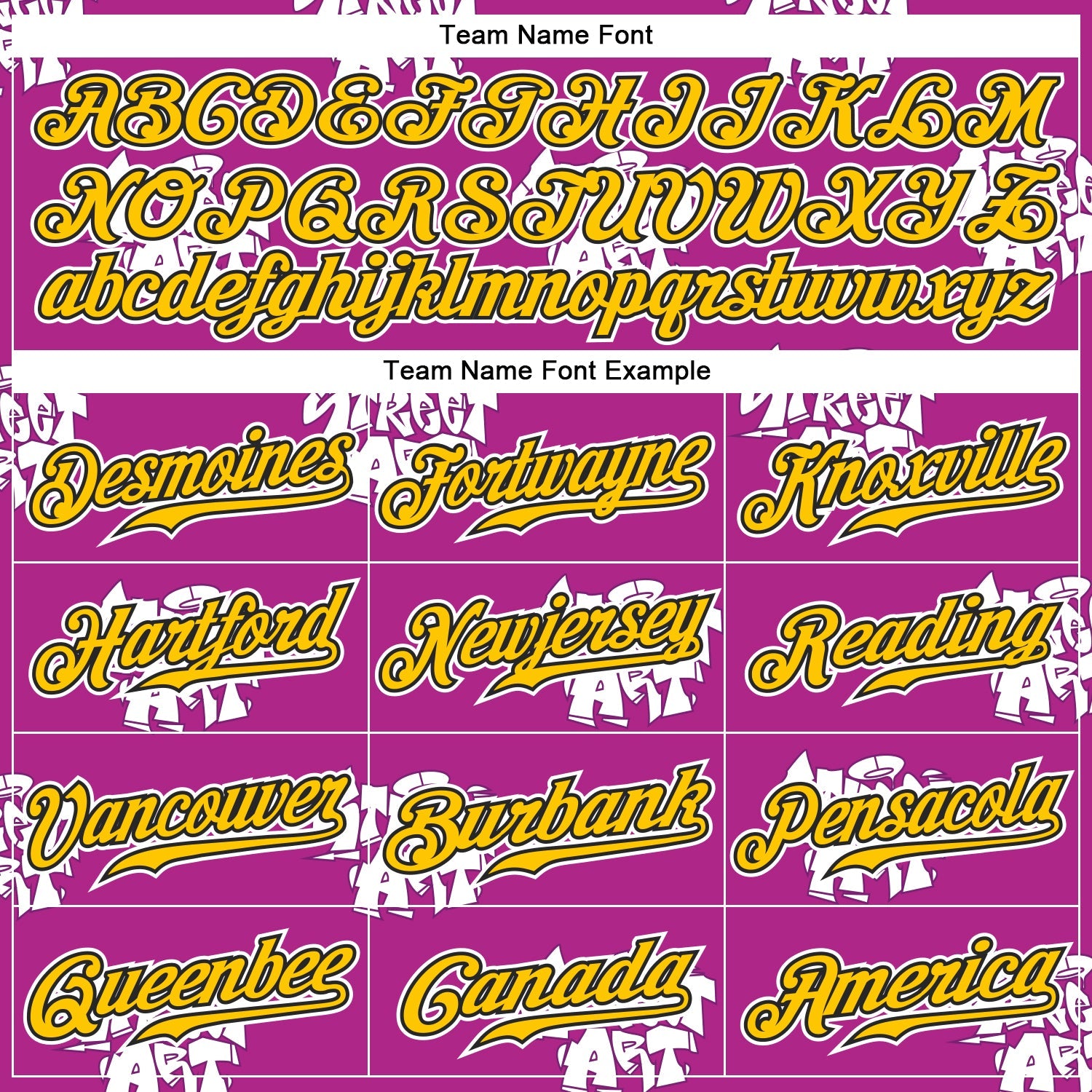Custom Graffiti Pattern Gold-Black 3D Authentic Baseball Jersey view 4