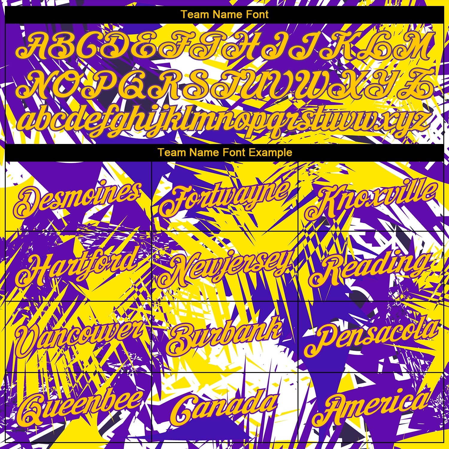 Custom Graffiti Pattern Gold-Purple 3D Performance T-Shirt view 3
