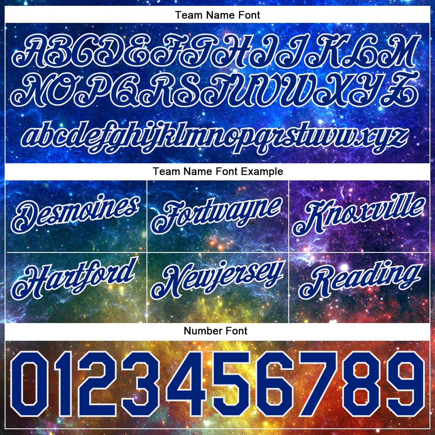 Custom Galactic Royal-White 3D Authentic Basketball Shorts view 3