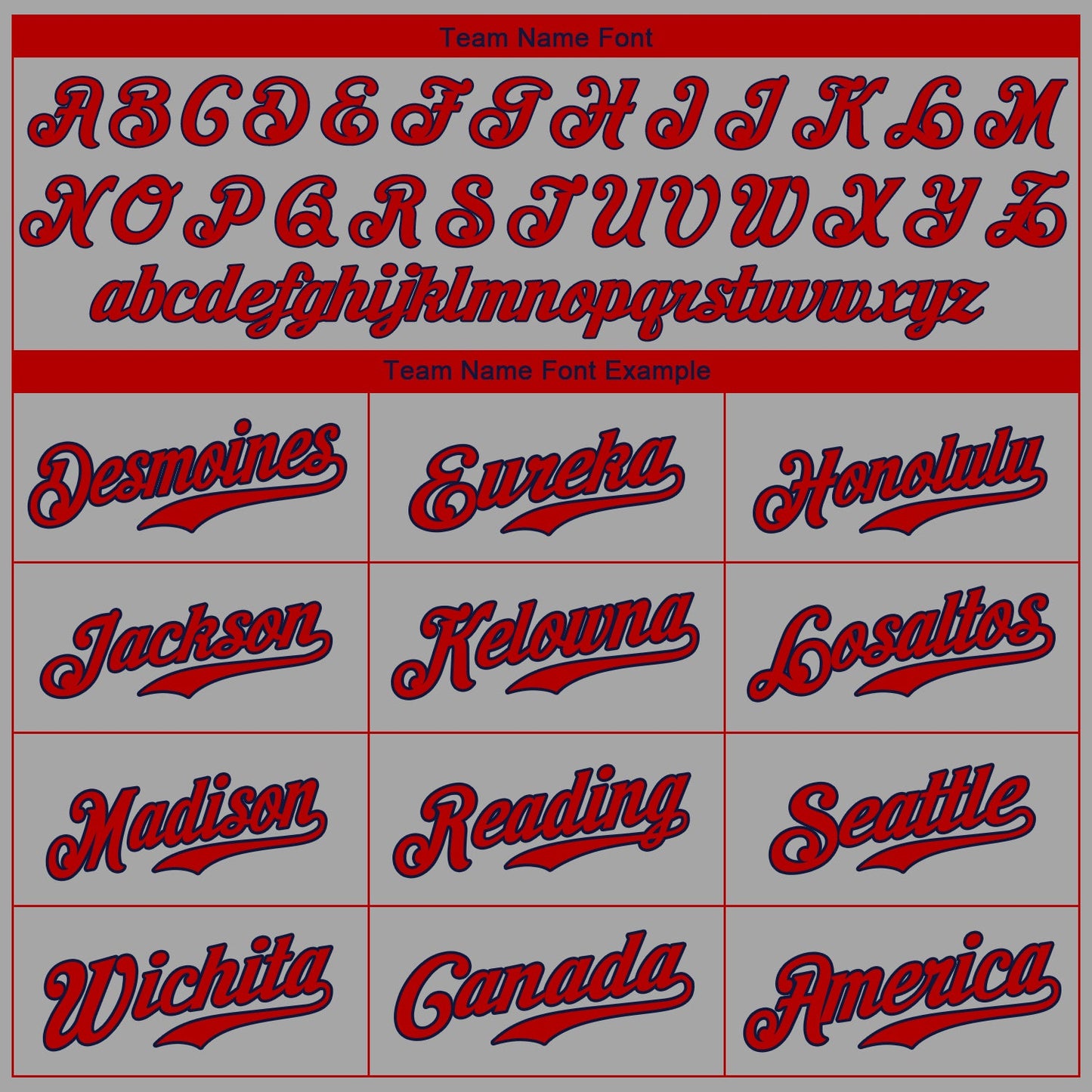 Custom Gray Red-Navy Authentic Baseball Jersey view 5
