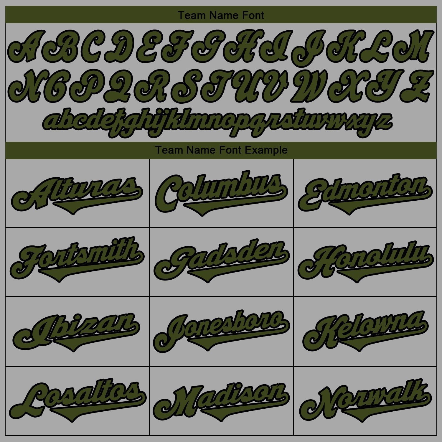 Custom Gray Olive-Black Authentic Memorial Day Baseball Jersey view 5